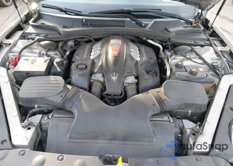 2014 Maserati Quattroporte Gts z USA, uszkodzony, nr VIN ZAM56PPA6E1072992